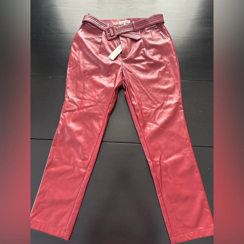 BCBG Vegan Leather Pants